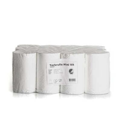 Torkrulle Mini Vit 12x120m