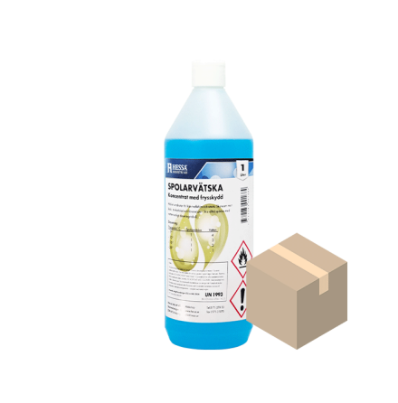 Spolarvtska koncentrat 40x12x1 L